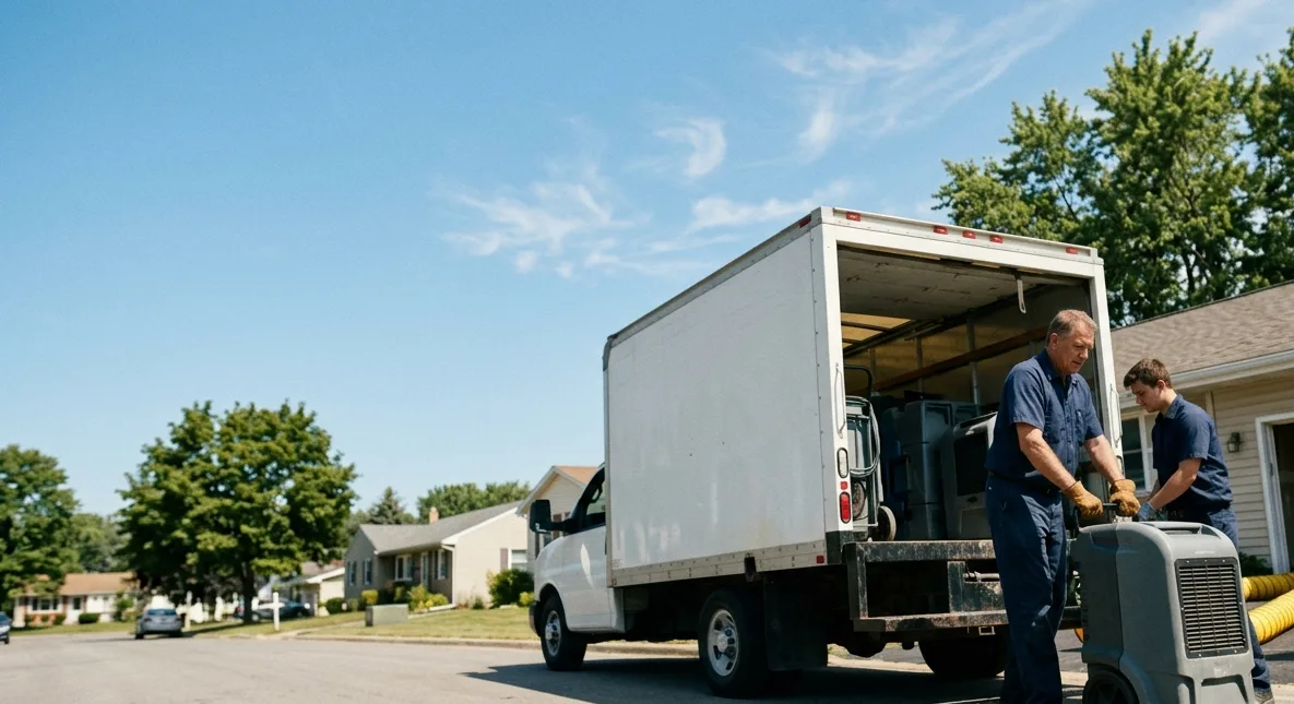 Water Damage Cleanup in Rock Island, IL near me